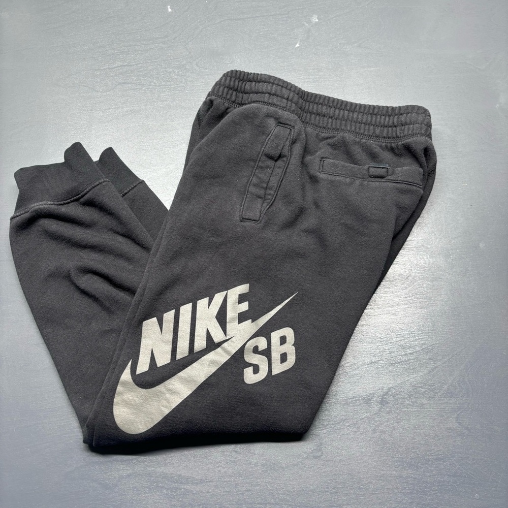 NIKE SB Skateboard Sweatpants Youth Sz Small Black